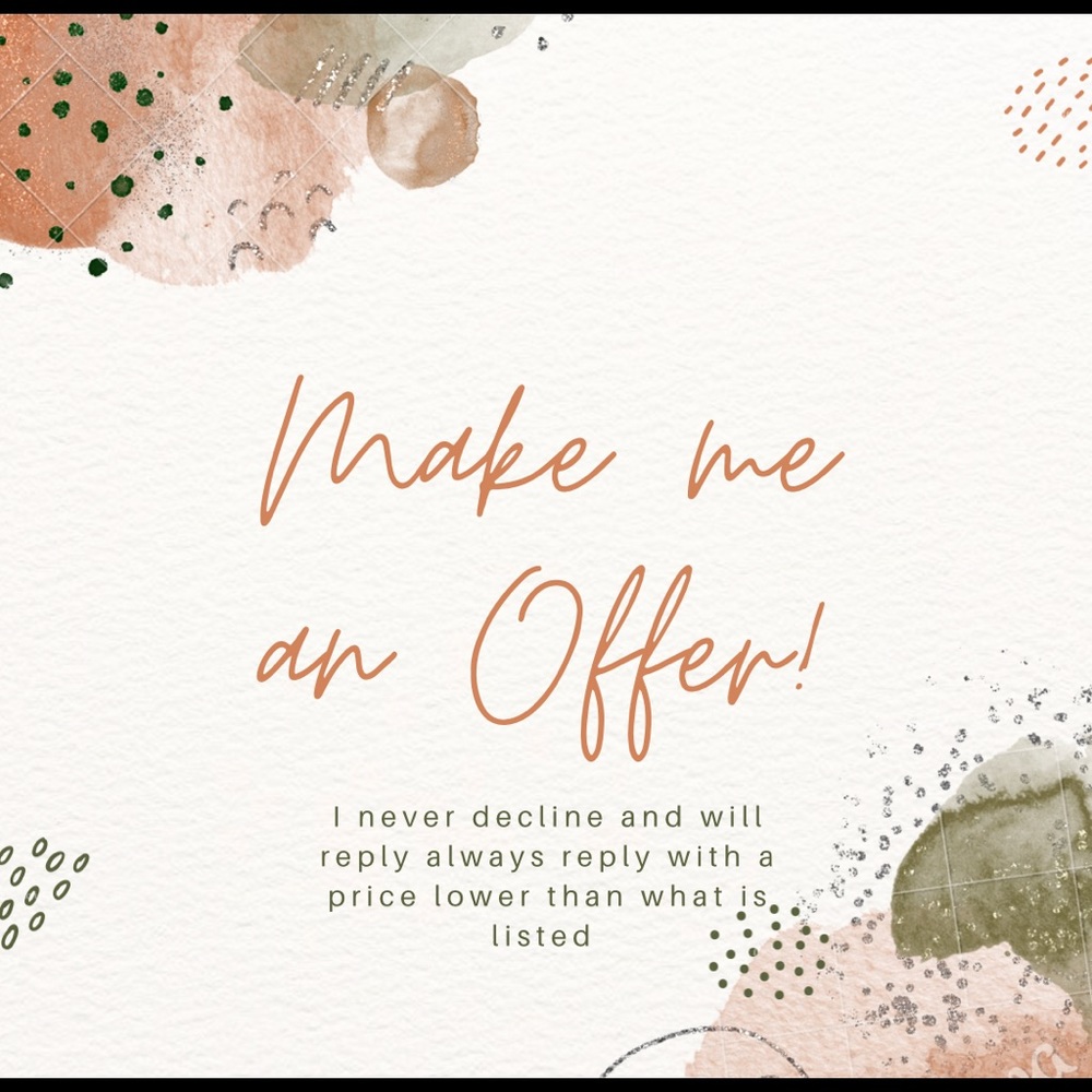 Offers welcome!!